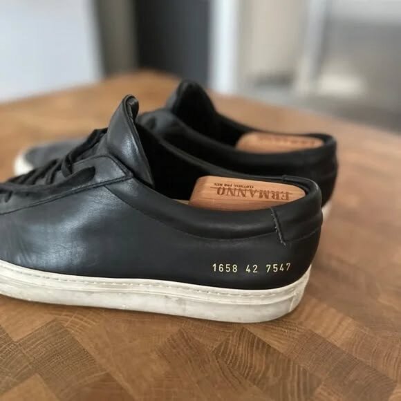 Projects Achilles Black Sneakers Men’s Size 42 (US 9.5) - Picture 2 of 5